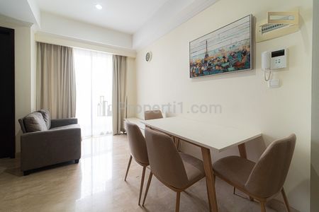 Disewakan Apartemen Menteng Park Tipe 2 Kamar Furnished