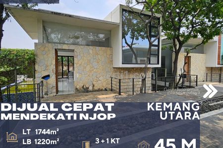 Dijual Rumah Tersedia 8 Unit Townhouse Modern Bagus Etnik Bali Harga Mendekati di Daerah Kemang Utara, Jakarta Selatan