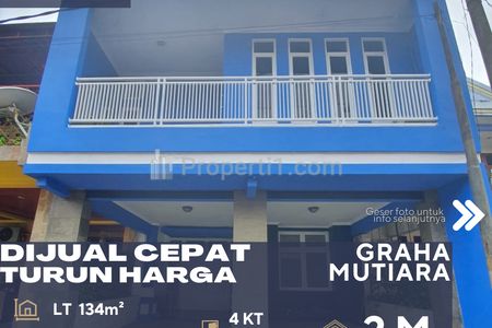 Dijual Rumah 2 Lantai Siap Huni Dekat Gerbang Tol Cikampek di Daerah Rawalumbu Bekasi