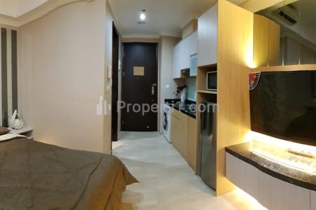 For Rent Apartemen Menteng Park Tipe Studio Fully Furnished, Dekat Taman Ismail Marzuki, RSCM, Bunda Hospital, dan Kampus UI Salemba