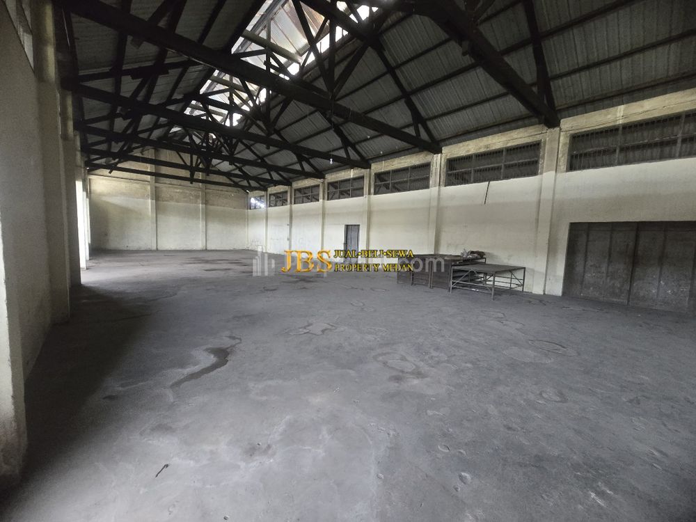 Jual Gudang 1 Tingkat Siap Pakai di Jalan Kenduri Raya, Puji Mulyo Medan - Binjai