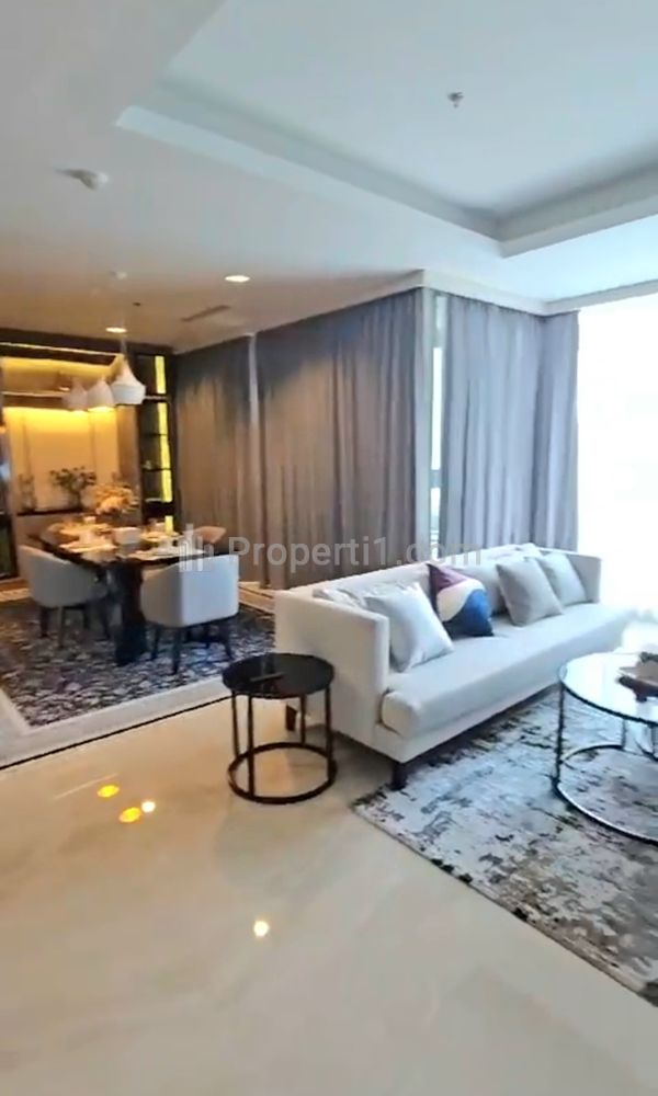 Dijual Apartemen The Elements Kuningan Private Lift 3+1 Kamar Furnished Bagus