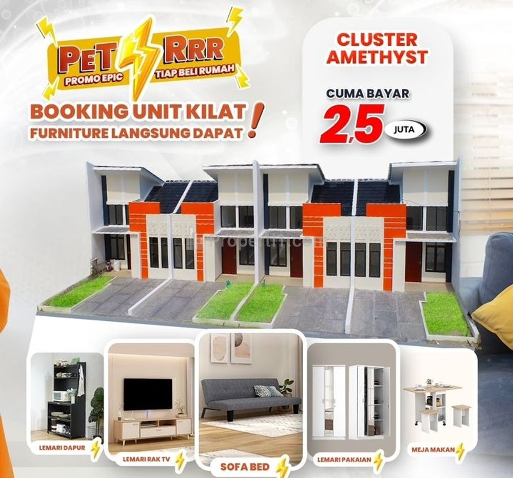Jual Rumah Murah Cluster Amethyst di Cilincing, Jakarta Utara