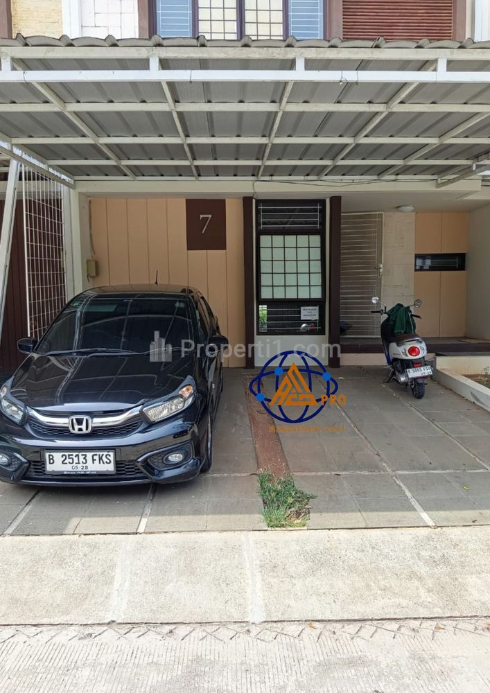 Sewa Rumah 2 Lantai di Perumahan Waterfront Residence Patio Cikarang Bekasi