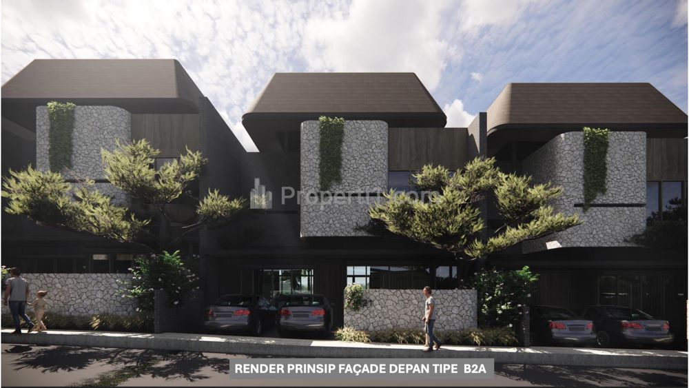 Dijual Rumah VIlla 2 Lantai Furnish dan Pool Double View Golf di Pecatu Badung Bali