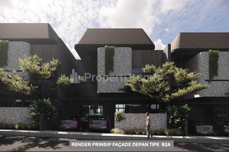 Dijual Rumah VIlla 2 Lantai Furnish dan Pool Double View Golf di Pecatu Badung Bali