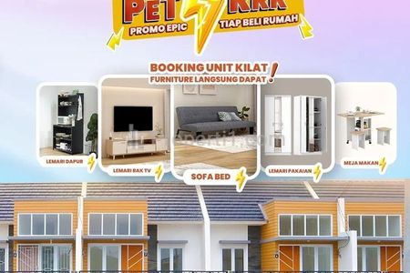 Jual Rumah Murah Type Emerald di Pondok Permata Bekasi