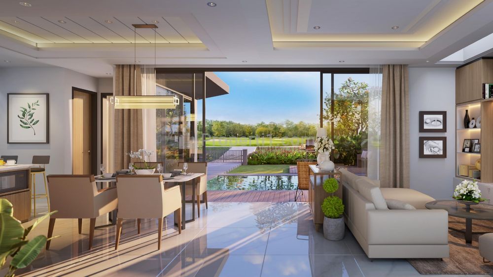 Dijual Rumah VIlla 2 Lantai Furnish dan Pool Double View Golf di Pecatu Badung Bali