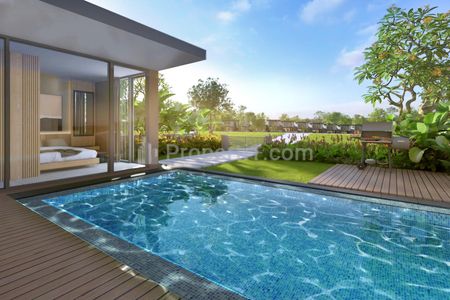 Dijual Rumah 2 Lantai Furnish Langsung Nempel Area Golf di Pecatu, Kuta Selatan, Badung, Bali