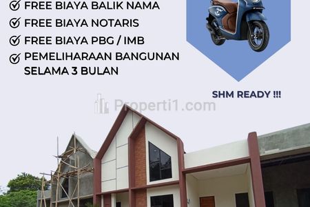 Jual Rumah Bonus Motor di Jalan Godean-Seyegan Km 1, Sleman