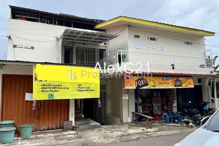 Dijual Cepat Kost 40 Kamar dan 3 Kios di Beji Timur, Depok, Jawa Barat