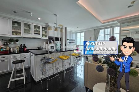 Dijual Apartemen Residence 8 Senopati - 2+1 Kamar 170 Sqm Fully Furnished