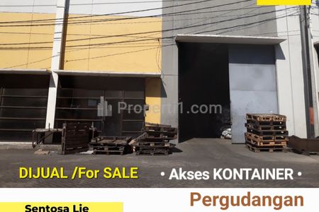 Dijual Gudang Satria Eco Park Luas Tanah 404 m2 - Bypass Krian Sidoarjo - Akses KONTAINER, Truk TRAILER