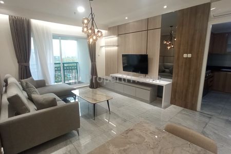 For Rent Brand New Apartment Pavilion Sudirman 2+1 BR Furnished