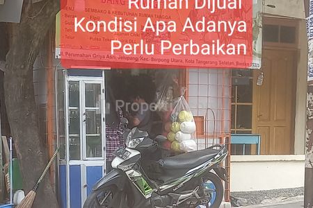 Dijual Rumah di Griya Asri Jelupang, Serpong Utara, Tangerang Selatan