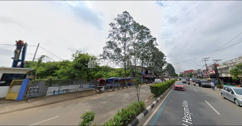 Dijual Tanah Komersial SHM Luas 1850 m2 Jl. Hasyim Asy'ari Cipondoh Tangerang