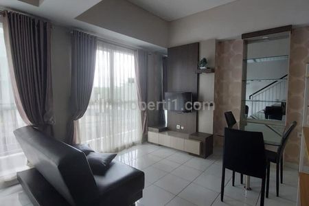 Disewakan Apartemen Cantik di Casa de Parco BSD Serpong 2 Kamar Tidur 2 Kamar Mandi Fully Furnished