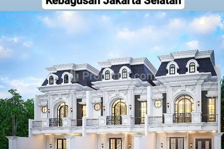 Dijual Rumah Baru Inden 2 Lantai Bonus Rooftop Dekat KRL Kebagusan, Jagakarsa, Jakarta Selatan