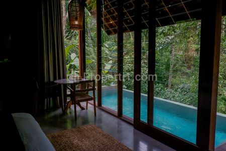 Dijual Rumah Private Villa Furnish dan Pool di Ubud Gianyar Bali