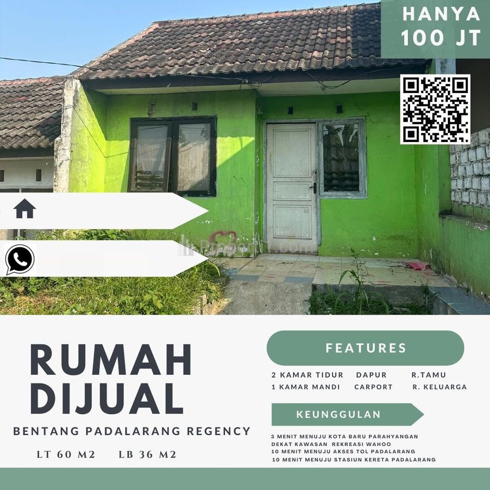 Jual Rumah Lelangan Bank Harga di Bawah Pasaran Proses Dibantu, Lokasi di Padalarang Bandung Barat