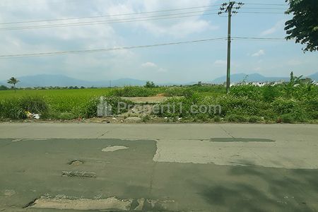 Jual Tanah untuk Perumahan dan Permukiman di Jalan Raya Majalaya-Rancaekek Kabupaten Bandung