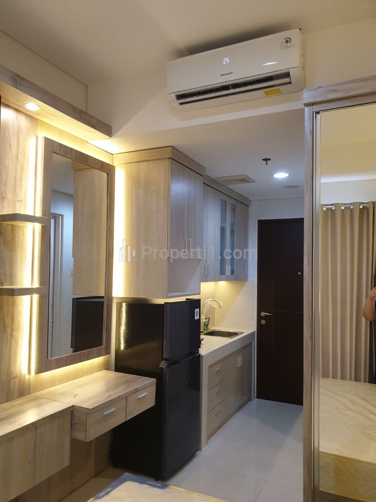 Sewa Apartemen Springwood Residence Serpong - Studio Full Furnished Dekat Binus Alam Sutera