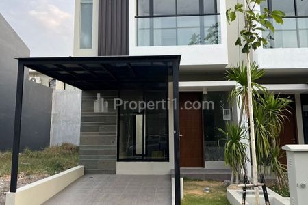 Jual Rumah North West Central Citraland Surabaya BONUS FULL FURNITURE Modern Baru dekat North West Lake, North West Park, Sekolah Citra Berka