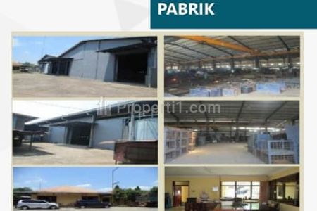 Dijual Pabrik di Mojokerto, Depan Jalan Raya, Luas 17 Ribu m2