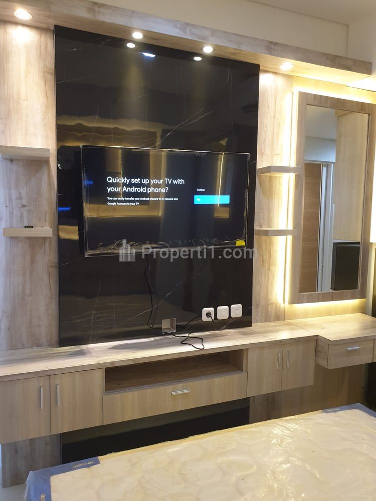 Sewa Apartemen Springwood Residence Serpong - Studio Full Furnished Dekat Binus Alam Sutera