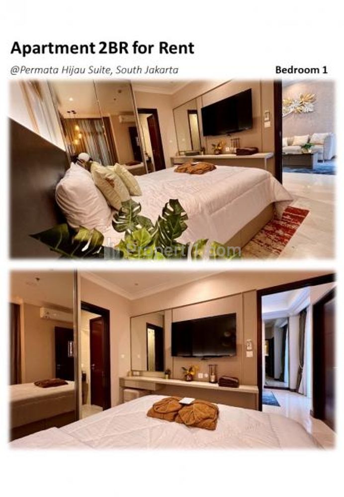 For Rent Apartment Permata Hikau Suites - 2 Bedrooms Full Furnished Ready to Move In