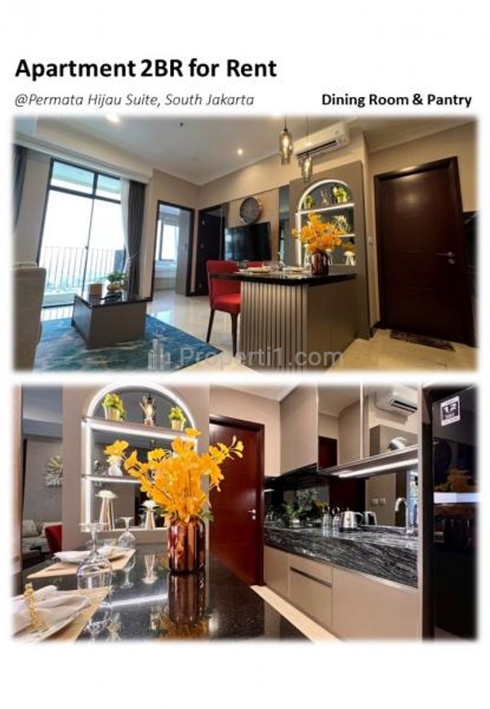 For Rent Apartment Permata Hikau Suites - 2 Bedrooms Full Furnished Ready to Move In