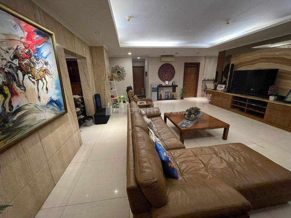 Jual Penthouse 6+1 BR, Apartemen Bellagio Residence Mega Kuningan – Luas 362sqm, Full Furnished