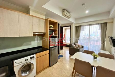 For Rent Apartemen Menteng Park Tipe 2 Bedroom Fully Furnished, Dekat Taman Ismail Marzuki, RSCM, Bunda Hospital, dan Kampus UI Salemba