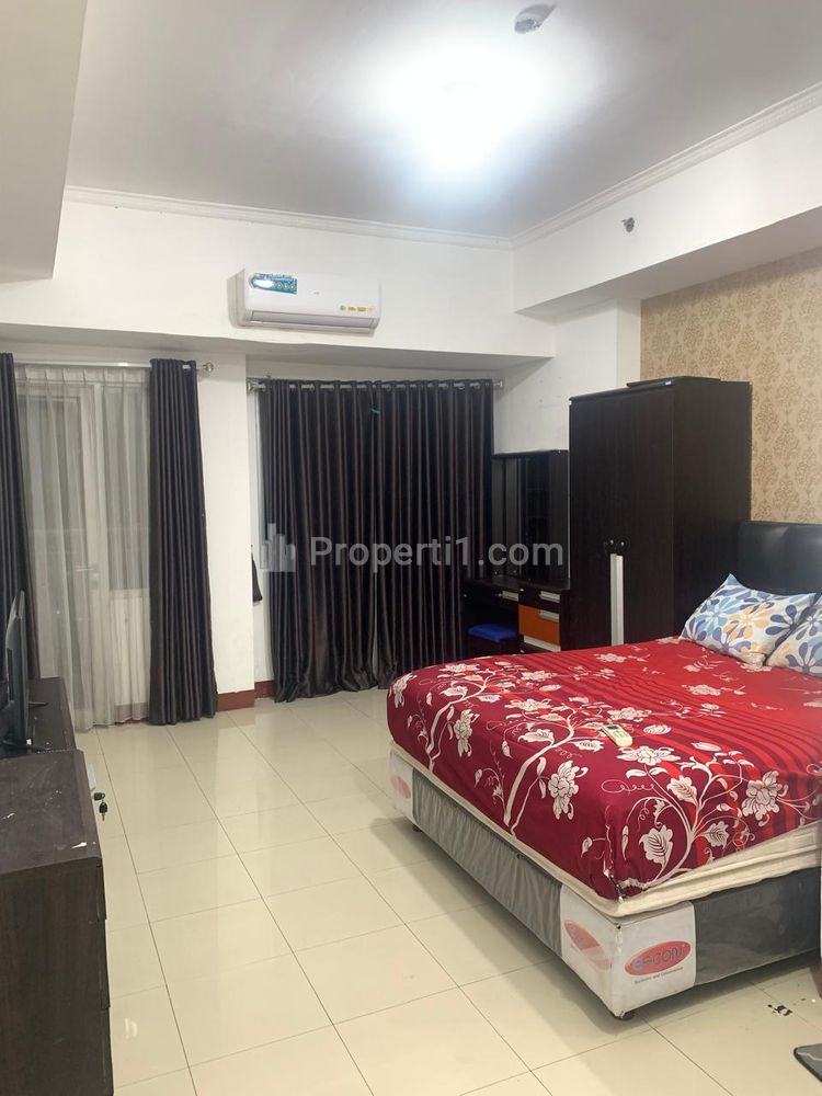 Sewa Apartemen Bulanan / Tahunan : Seasons City - Studio Full Furnished Dekat Universitas Trisakti & Untar Pintu Keluar-Masuk Tol Jakarta Barat Grogol