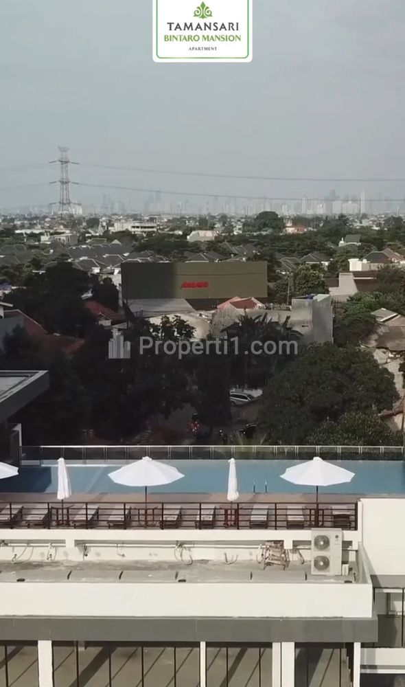 Dijual Apartemen Tamansari Bintaro Mansion Tangerang Selatan - 2 Bedroom 62 m2 Unfurnished