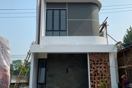 Dijual Rumah 2 Lantai di Cimanggis Tapos Depok, 5 Menit Tol Cimanggis