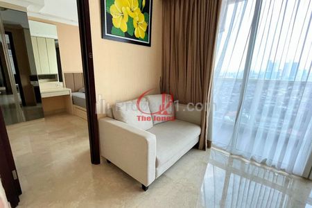 For Rent Apartemen Menteng Park Tipe 2 Bedrooms Private Lift Fully Furnished, Dekat Taman Ismail Marzuki, RSCM, Bunda Hospital, dan Kampus UI Salemba