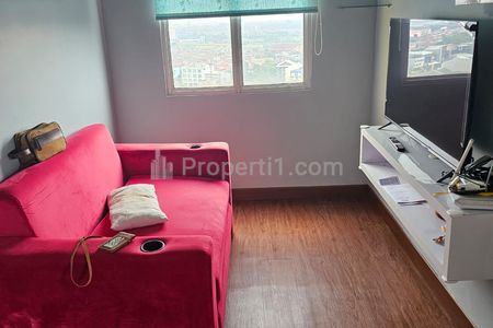 Dijual / Disewakan Apartemen 2 Kamar Fully Furnished Bersih, Rapi dan Lengkap di Pancoran Riverside - Jakarta Selatan