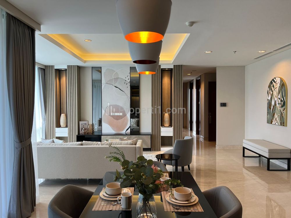 For Sale Apartment The Elements Kuningan 3+1 BR Full Furnished