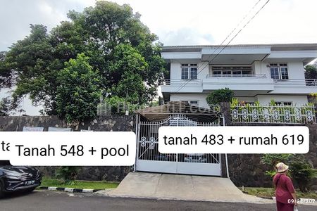 Dipasarkan Jual Rumah 2 Lantai 619 m2 Tanah 1031 m2 di Bukit Cinere Indah, Depok