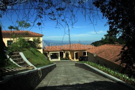 Jual Dream Villa 4 BR Fully Furnished di Mega Mendung Bogor with a Guest House - 800m Above the Sea, Stunning View of Mt - Pangrango Across Spaces