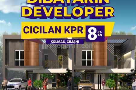 Jual Rumah 2 Lantai Siap Huni City View Sejuk Harga Termurah di Kolonel Masturi Cisarua Lembang Bandung Barat