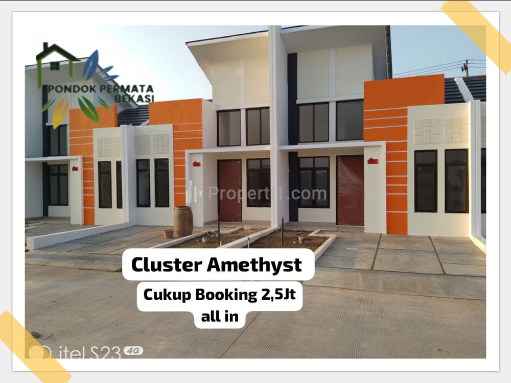 Jual Rumah Murah dalam Cluster di Pondok Permata Bekasi