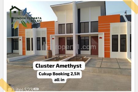 Jual Rumah Murah dalam Cluster di Pondok Permata Bekasi