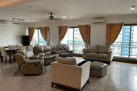 For Lease Apartment Pavilion Sudirman 4+1BR Tipe Penthouse Full Furnished