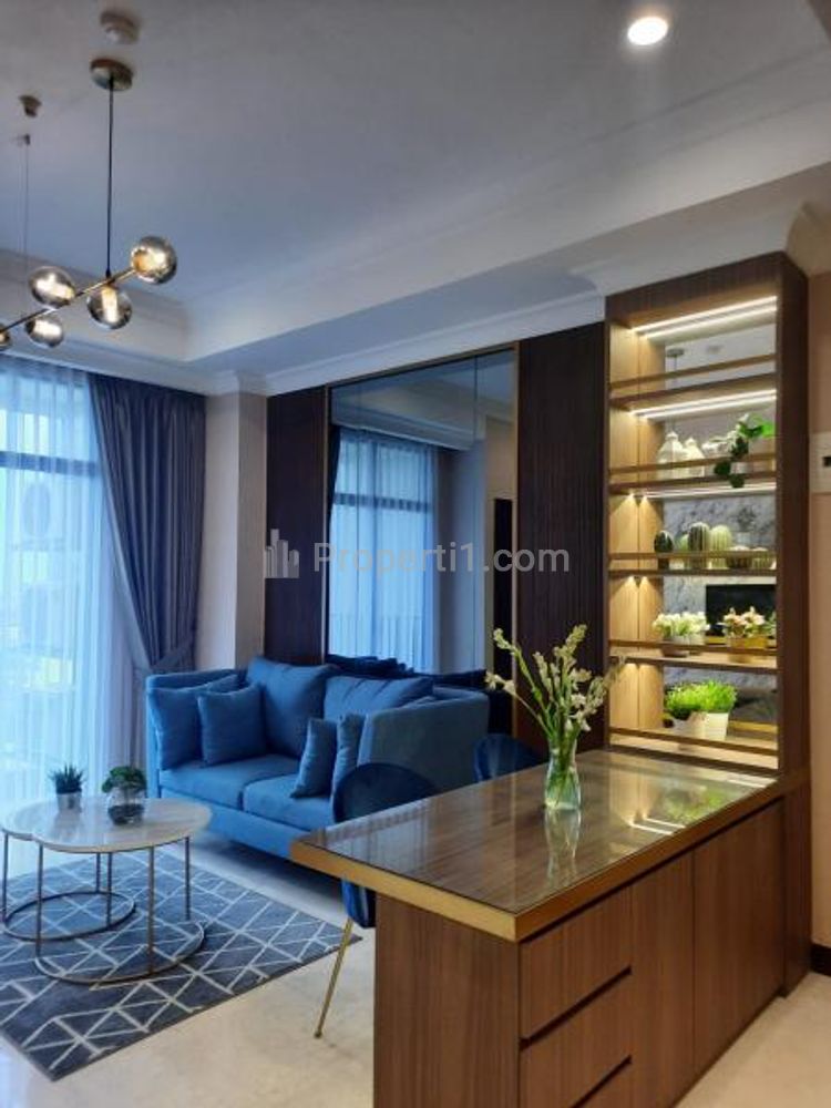 Sewa Apartemen Permata Hijau Suites Kebayoran Lama Jakarta Selatan - 2 BR Modern Fully Furnished
