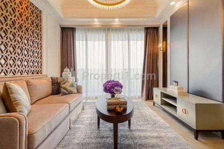 Sewa Apartemen Menteng Park Jakarta Pusat - 2 BR Luas 61 m2 Furnish Mewah - Eksklusif Private Lift