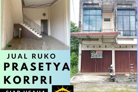 Jual Ruko Jalan Prasetya Korpri Serdam Kota Pontianak