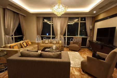 For Rent Penthouse Apartment Bellagio Mansion Mega Kuningan - 3+1 BR Fully Furnished