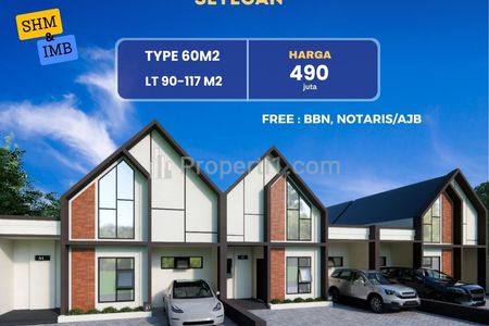 Dijual Murah Rumah 3 Kamar Tidur 1 Kamar Mandi di Seyegan Sleman